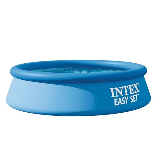 Offerta a tempo: Intex 28106NP – Piscina Fuori Terra Easy Set Rotonda, 1942 L, PVC, Azzurro, 244x61 cm - 16% da 20.72 € a 17.50 €