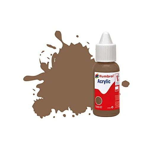 Humbrol Acrylfarbe, Nr. 29 Dark Earth – Matt, 14 ml (1 Stück)