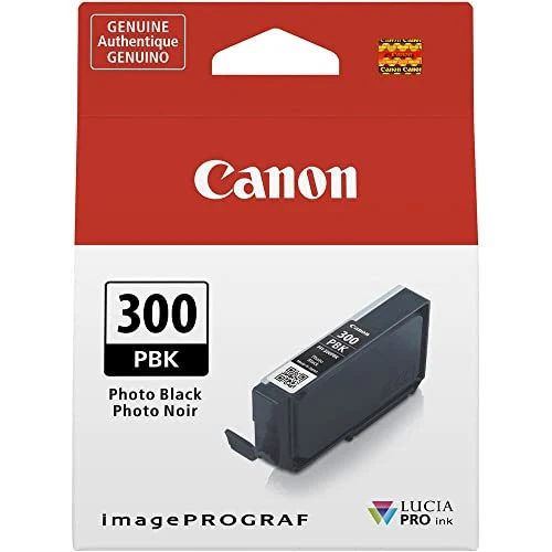 Oferta ograniczona: Canon Wkład atramentowy PFI-300PBK - czarny fotograficzny 14,4 ml - oryginalny do drukarek atramentowych z 105.94 PLN na 105.94 PLN (zniżka 0%)