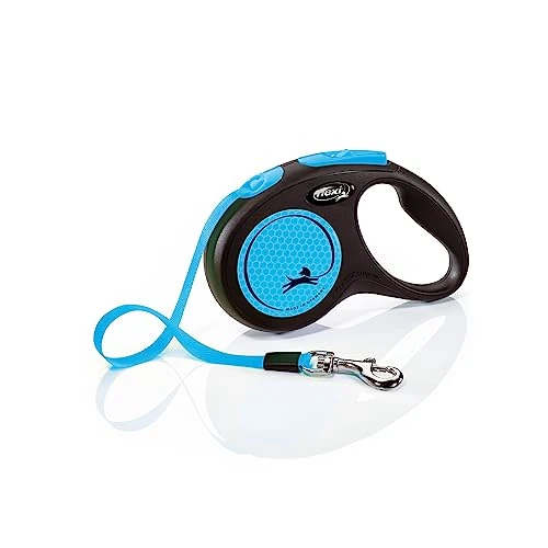 Oferta limitada: flexi® Neon S | 5 m Correa retractilable de Cinta | Perros máx. 15 kg de 20.99 € a 19.49 € (ahorro 7%)