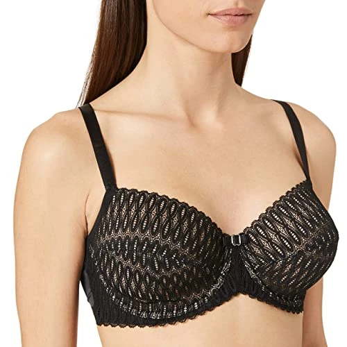Triumph Mujer Aura Spotlight W, Wired Bra, Black, 80D