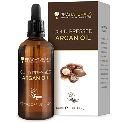 Offerta a tempo: PraNaturals Olio di Argan del Marocco 100% Naturale 100 ml per Capelli - 0.00% da 13.99 € a 13.99 €