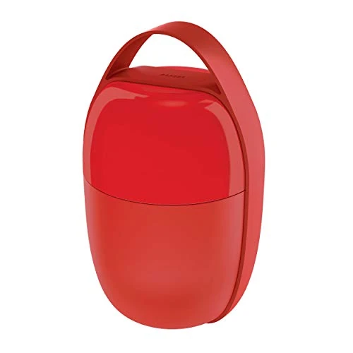 Offerta a tempo: Alessi Food à Porter Lunch Box SA03 R - Contenitore per Pranzo a Due Scomparti con Elemento Refrigerante, Resina Termoplastica, Rosso - 50% da 59.00 € a 29.50 €