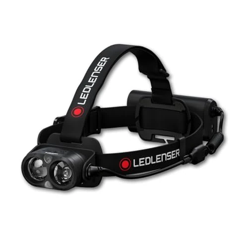 Offerta a tempo: Ledlenser H19R Core Lampada Frontale Ricaricabile, 3500lm, 330m, IP68 | Fascio focalizzato e fascio ampio, luce rossa, autonomia fino a 20h, intensità regolabile, 374g, ideale per l'outdoor | 2020 - 17% da 219.00 € a 182.16 €