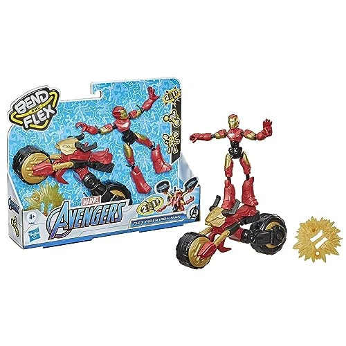 Tijdelijke aanbieding: Marvel Bend and Flex, Flex Rider and 2-In-1 Motorcycle van 29.07 EUR naar 25.00 EUR (korting 14%)