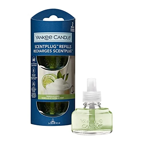Oferta limitada: Yankee Candle ScentPlug - Recambios de Fragancia, Aceite ambientador de Vainilla y Lima, hasta 60 días de Fragancia, 2 Unidades de 11.90 EUR a 11.90 EUR (ahorro 0%)