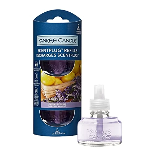 Offerta a tempo: Yankee Candle ricariche fragranza ScentPlug | Olio per profumatore d'ambiente elettrico Lemon Lavender | Durata della fragranza: fino a 60 giorni | 2 pezzi - 20% da 11.90 € a 9.49 €