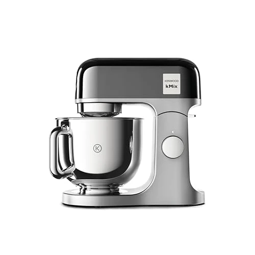 Offerta a tempo: Kenwood KMX760BC KMIX Impastatrice Planetaria, Ciotola con manico in Acciaio da 5L, 3 Ganci di Miscelazione Potenza 1000W, Personalizzabile con oltre 20 Accessori Acquistabili Separatamente, Antracite - 47% da 479.90 € a 253.78 €