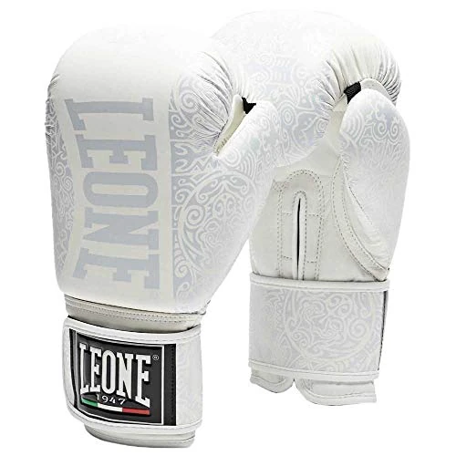 LEONE 1947 GUANTI BOXE MAORI bianco/10ozM - GN070