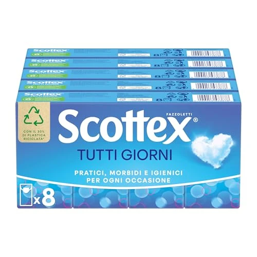 Oferta ograniczona: Scottex Chusteczki higieniczne na co dzień, 10 opakowań po 8 opakowaniach – 1880 g z 95.06 PLN na 95.06 PLN (zniżka 0%)