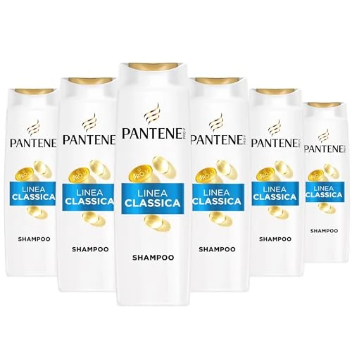 Begrenztes Angebot: Pantene Pro-V Shampoo mit klassischer Linie, 300 ml, für normales und gemischtes Haar, reinigt sanft und schützt die Bindungen des Haares, für den täglichen Gebrauch, ohne Mineralöl und Farbstoffe von 29.99 EUR auf 18.99 EUR (Rabatt 37%)