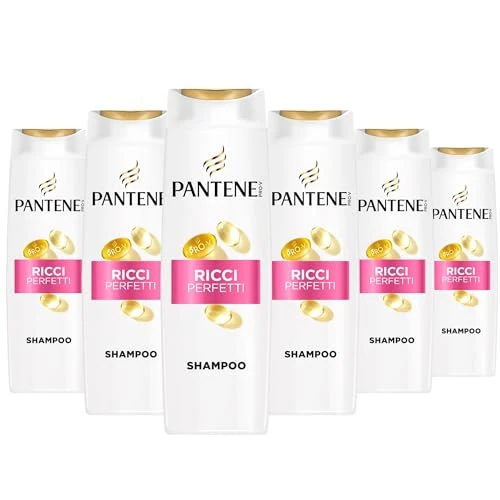Offerta a tempo: Pantene Pro-V Shampoo Ricci Perfetti 300ml per Ricci Crespi e Ribelli. Deterge e Protegge i Legami del Capello per Capelli dall'Aspetto Sano. Senza Olio Minerale e Coloranti. Con Active Nutri-Plex - 40% da 29.99 € a 17.99 €