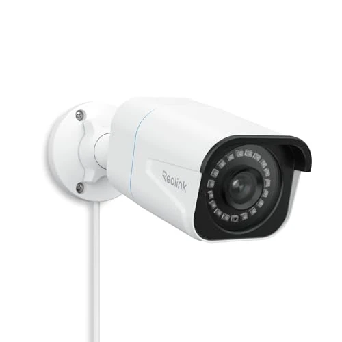Tijdelijke aanbieding: Reolink 4K Smart PoE Beveiligingscamera met Mens/Voertuig Detectie, IP67 Weerbestendige CCTV Bullet IP Camera Buiten met slimme bewegingswaarschuwingen, microSD-kaartgleuf, Time Lapse, RLC-810A van 89.99 € naar 89.99 € (0.00% kortin