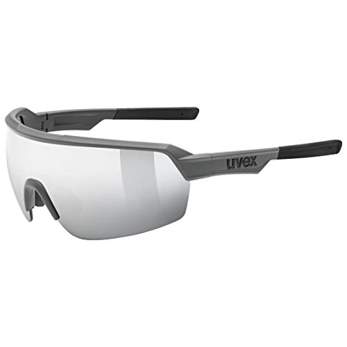 Offerta a tempo: Uvex sportstyle 227, occhiali sportivi unisex, privo di appannamenti, specchiato, grey matt/mirror silver, one size - 52% da 99.95 € a 47.59 €
