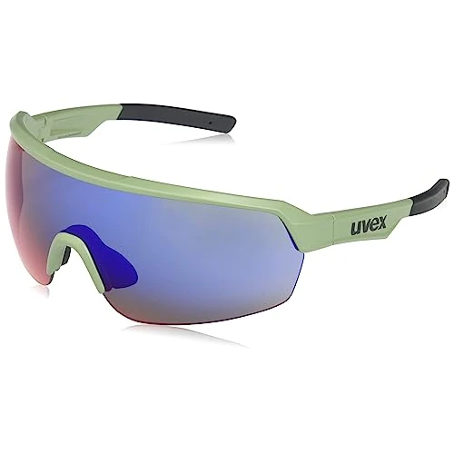 Tijdelijke aanbieding: uvex sportstyle 227 - sportbril voor dames en heren - condensvrij - gespiegeld - olive matt/mirror red - one size van 99.95 € naar 71.00 € (29% korting)