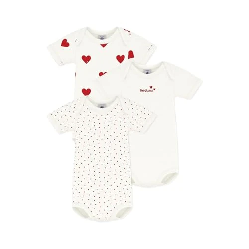 Limitiertes Angebot: Petit Bateau Baby MädchenKurzarm-Body mit Streifen (3er Pack) , Variante 1, 18 Monate von 30.00 EUR auf 26.95 EUR (Spare 10%)