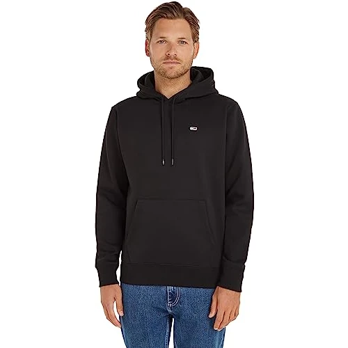Oferta limitada: Tommy Jeans Sudadera Hoodie con Capucha para Hombre Tjm Regular, Negro (Black), M de 89.95 € a 24.00 € (ahorro 73.32%)