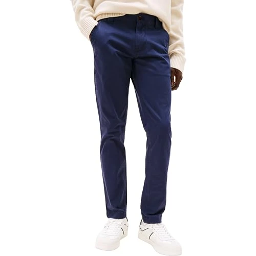 Tommy Jeans Chino Uomo TJM Scanton Chino Pant Slim Fit, Blu (Twilight Navy), 28W / 36L