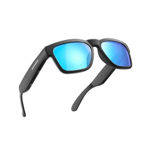 Limited-time offer: OhO Transitional Audio Sunglasses, Voice Control and Open Ear Style Listen Music and Calls with Volumn UP and Down, Bluetooth 5.2 and IP44 Water Resistance Feature for Indoor and Outdoor from 39.99 GBP to 39.99 GBP (save 0%)