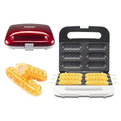 Tijdelijke aanbieding: BEPER P101CUD100 wafelplaat, antiaanbakplaat, rood van 34.99 EUR naar 34.99 EUR (korting 0%)
