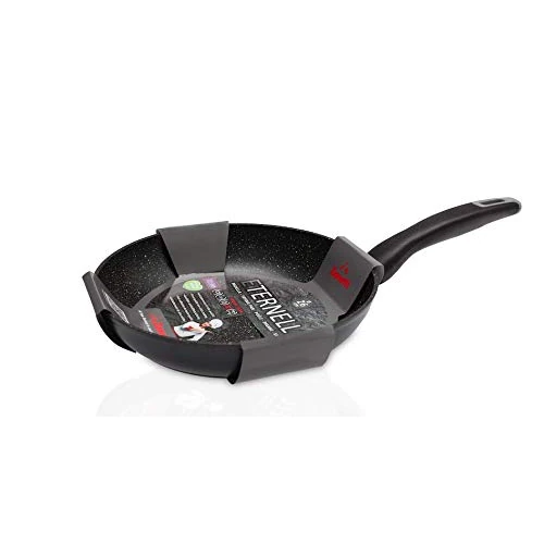 Limited-time offer: Zanetti, Durapietra Black Frying Pan, Non-Stick, Suitable for All Hobs, Including Induction, Non-deformable Base, High Thickness Coating, Soft Touch Handle, Diameter 26 cm from 28.46 £ to 17.64 £ (save 38.02%)