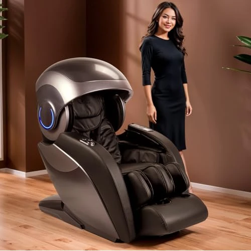 Oferta limitada: GLOBAL RELAX | Kronos Edición Limitada Sillón de Masaje 5D | Negro | Presoterapia I Aromaterapia I Luminoterapia I Termoterápia I Sonido 3D Bluetooh | Gravedad Cero I Espacio Cero de 5509.99 € a 5509.99 € (ahorro 0.00%)
