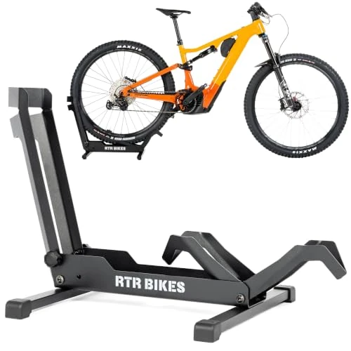 Offerta a tempo: RTR BIKES Brutus Cavalletto Bici Pavimento – Supporto Professionale per E-Bike & MTB fino a 30kg – Stabile in Acciaio – Per Ruote 26-29" & Pneumatici fino a 2,8" – Made in EU - 7% da 89.00 € a 83.00 €