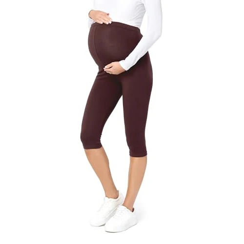 Limited offer: Be Mammy Womans 3/4 Maternity Leggings Tights BE20-229 from 6.33 EUR to 6.33 EUR (save 0%)