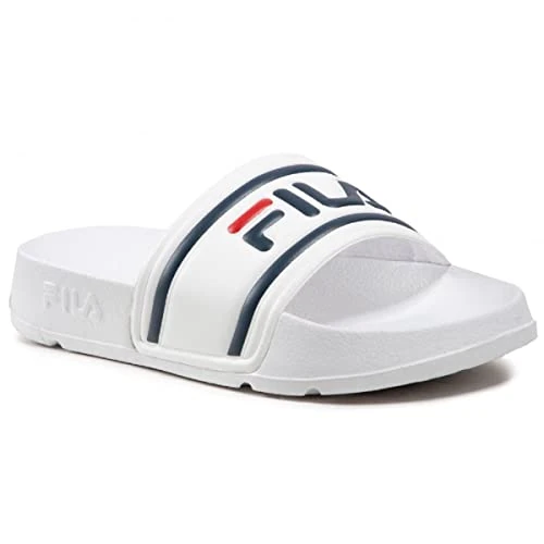 Offerta a tempo: Fila Morro Bay Slipper Kids, Ciabatte Unisex - Bambini e ragazzi, Bianco, 34 EU - 4% da 20.00 € a 19.21 €