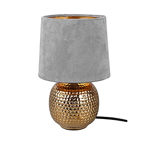 Offre limitee: Reality, Lampe de table, Sophia 1xE14, Gris de 24.99 EUR a 15.99 EUR (economie 36%)