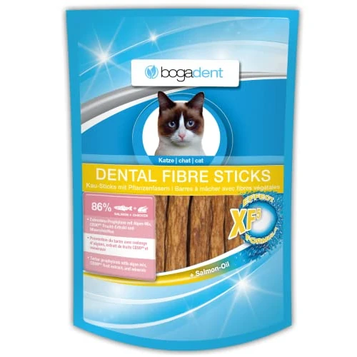 Bogadent Dental Fibre Sticks salmone gatto, 50 g