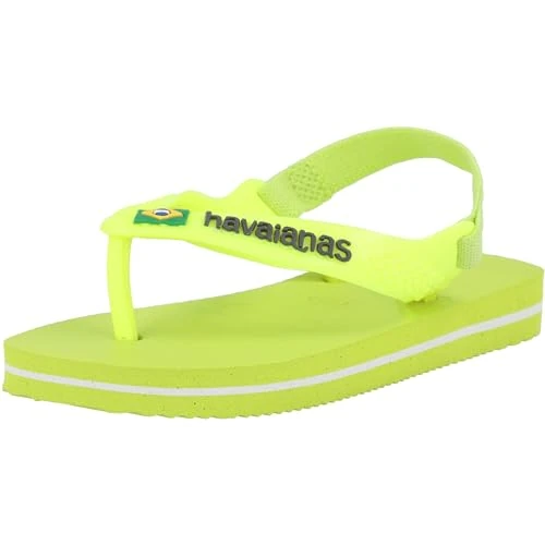 Offerta a tempo: Havaianas Brasil Logo II, Infradito Unisex - Bambini — 18% da 22,00 € a 17,94 €
