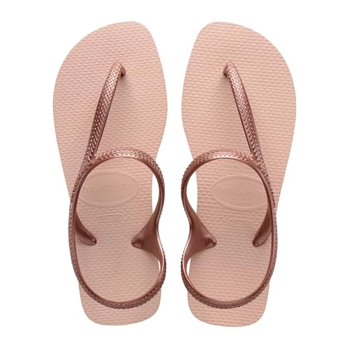 Limited-time offer: Havaianas - Flash Urban, Comfortable, Elegant, and Versatile Sandals, Closed Ankle, Metallic Crossed Straps, Women from 26.00 GBP to 18.72 GBP (save 28%)
