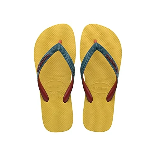 Havaianas Flip Flop Unisex Kids Top Mix Gold Yellow