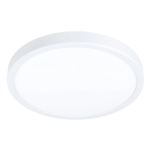 Limited offer: EGLO Fueva 5 LED Ceiling Light, Diameter 28.5 cm, 1 Light Bulb, Surface-Mounted Steel with Plastic Light Surface, Ceiling Light in White, LED Surface Mounted Light, Warm White from 39.90 EUR to 32.99 EUR (save 17%)