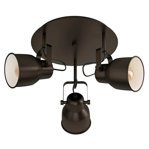 Offerta a tempo: Eglo lampada da soffitto Mitchley, 3 luci, stile vintage industriale, in - 0.00% da 60.13 € a 60.13 €