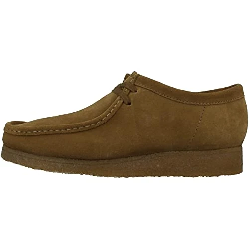 Clarks Wallabee Chaussures Cola Pour Hommes-UK 8 / EU 42