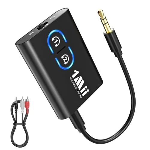 Offerta a tempo: 1Mii ML300 Trasmettitore Ricevitore Bluetooth 5.3 per TV - 0.00% da 30.99 € a 30.99 €
