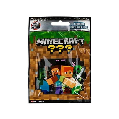 Tijdelijke aanbieding: Minecraft 253261000 Nano actiefiguur Nanofigs Blind Pack, meerkleurig van 8.98 EUR naar 8.98 EUR (korting 0%)