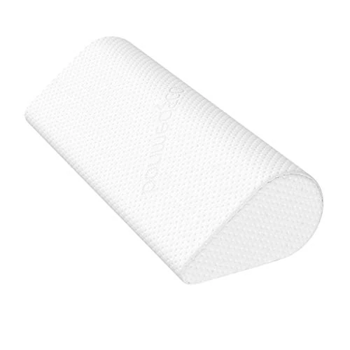 bonmedico Ergonomiczna poduszka podpierająca kark, głowę, ortopedyczna poduszka zapewniająca spokojny sen, poduszka z pianki memory, z nadającą się do prania poszewką, wałek