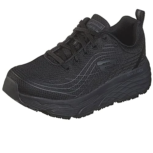 Zeitlich begrenztes Angebot: Skechers Damen Max Cushioning Elite Sr Sneaker, Black Textile, 36 EU von 99.95 € auf 85.58 € (14% Rabatt)