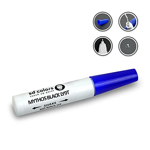 Limited-time offer: SD COLORS VIVID BLACK New Touch Up Paint Pen REPAIR KIT 12ML SCRATCH CHIP BRUSH FOR MOTORCYCLE (JUST PAINT) from 7.44 £ to 7.44 £ (save 0.00%)