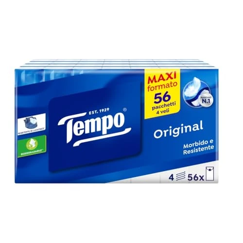 Tempo pañuelos Classic – 4 capas