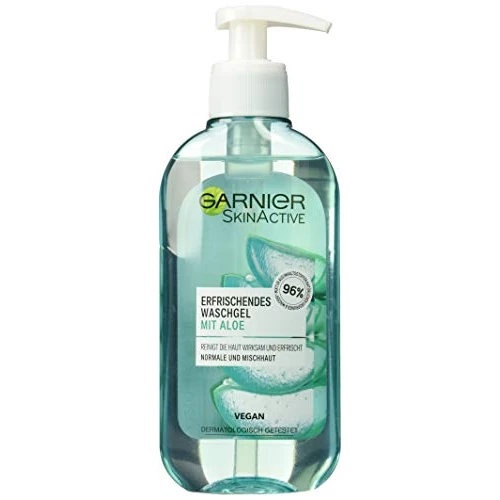 Offre limitee: Garnier SkinActive Gel nettoyant à l'extrait d'aloe vera pour peaux normales et mixtes 200 ml de 7.68 EUR a 7.68 EUR (economie 0%)