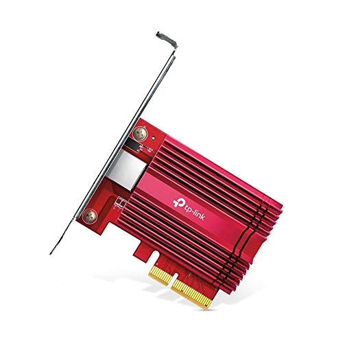 Oferta limitowana: TP-Link TX401, Karta sieciowa PCIe 10 Gigabit Ethernet, Port RJ45, Obsługa 10G/5G/2.5G/1G/100M, Interfejs PCIe 3.0 x4, Chłodzenie pasywne, Wysoka przepustowość dla gier, NAS i serwerów z 317.54 zł na 317.54 zł (oszczędź 0.00%)
