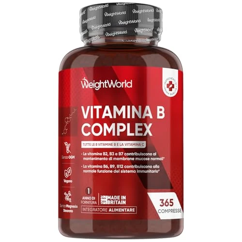 Offre limitée : Vitamine B Complex - 365 Micro-Comprimés Vegan - Multivitamines avec Vitamine C & B1, B5, B6, B9 (acide folique) et B12, B2, B3, B7 Biotine - Vit B Complex, sans OGM, sans Stéarate de Magnésium de 20.02 EUR à 16.62 EUR (remise 17%)