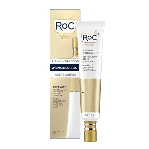 Limited-time offer: RoC Retinol Correxion Wrinkle Correct Night Cream | Wrinkle Reducing Moisturiser for Face | 30 ml from 19.11 £ to 19.11 £ (save 0.0%)