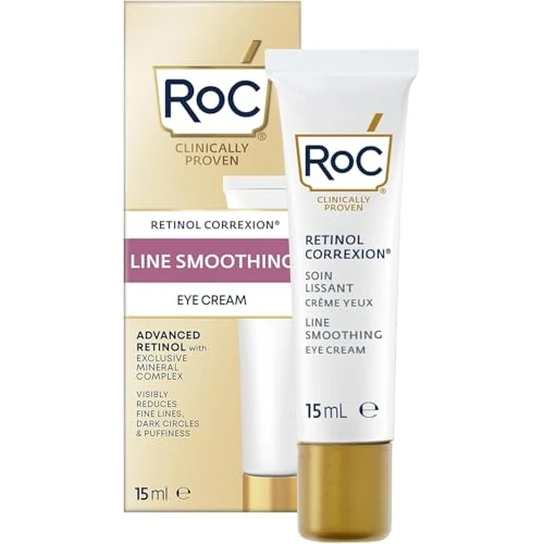 Offre limitée : RoC - Retinol Correxion Soin Lissant Crème Contour des Yeux - Réduit les Poches et les Cernes - Anti-Rides et Age - 15 ml de 29.14 EUR à 23.02 EUR (remise 21%)