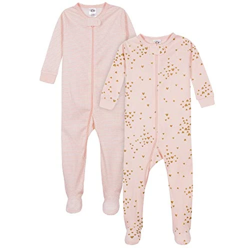 Oferta limitada: Gerber - Pijama con pies para niña bebé (2 unidades) de 16.51 EUR a 14.79 EUR (ahorro 10%)
