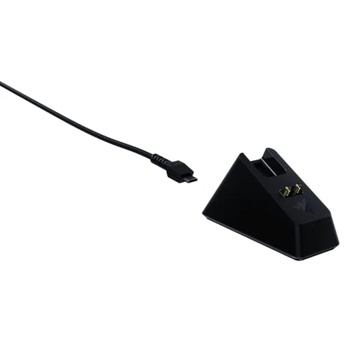 Limitiertes Angebot: Razer Mouse Dock Chroma - Charging Station mit RGB Beleuchtung für DeathAdder V2 Pro, Viper Ultimate, Basilisk Ultimate, Naga Pro (Magnetische Maus-Ladestation, rutschfest) Schwarz von 59.99 EUR auf 54.00 EUR (Spare 10%)